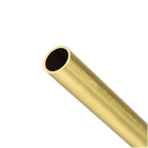 Golden Brass Hollow Round Rod