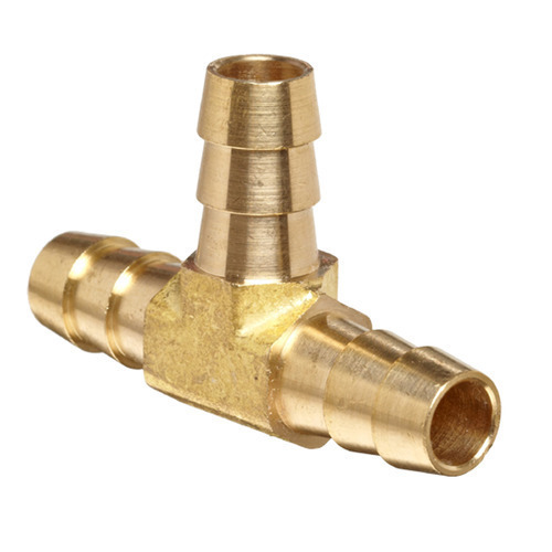 Brass Hose Tee, Size: 3/4 inch