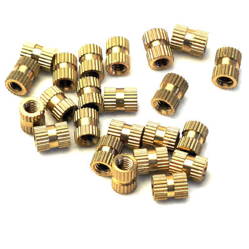 Round Brass Insert Nut, Size: 1-3 Inch