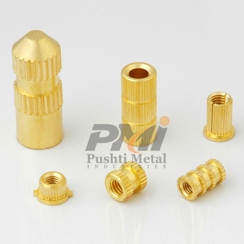 Round Brass Inserts, For Pipe Fitting, Size: Normal
