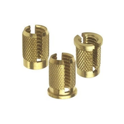 Brass Round Inserts, Size: M 12