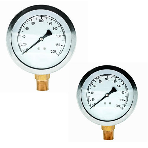 Brass Internal Pressure Gauge