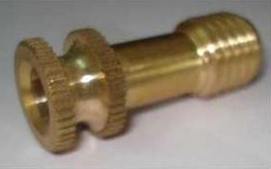 Brass Knurled Bolt