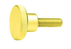 Round Brass Knurling Thumb Screw