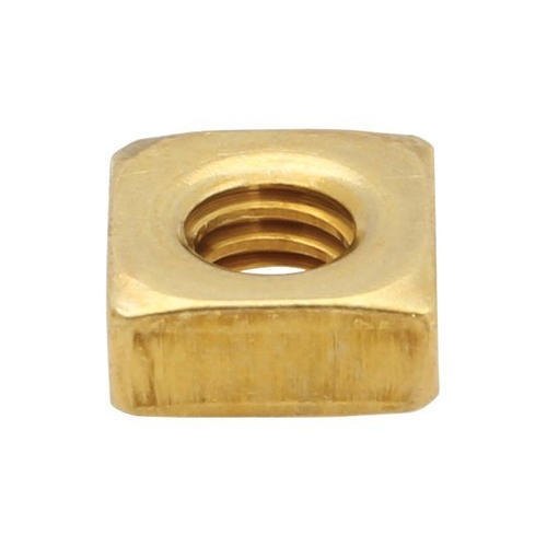 Square Galvanized Brass Lead Screw Nut, For Hardware Fitting, Packaging Type: Box