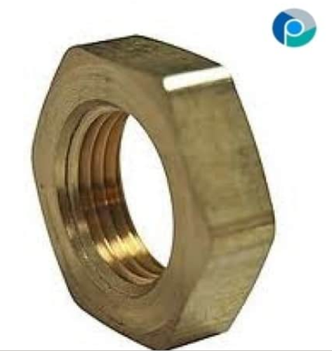 Bronze Hexagonal Brass Lock Nut, Size: M3 To M20