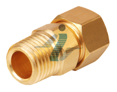 Brass Male Connector Assembly, Size: 1/2 inch