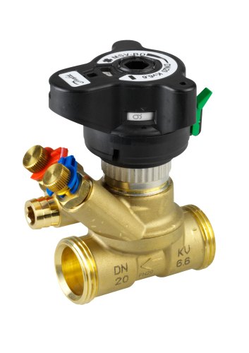 Brass Medium Pressure Danfoss Balancing Valve Screwed End Msv, For Water, Model Name/number: Msv-bd