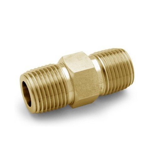 Brass Hex Nipple, Size: 1 Inch-6 Inch