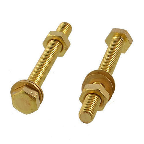 Brass And Brass Nut Bolt And Washers