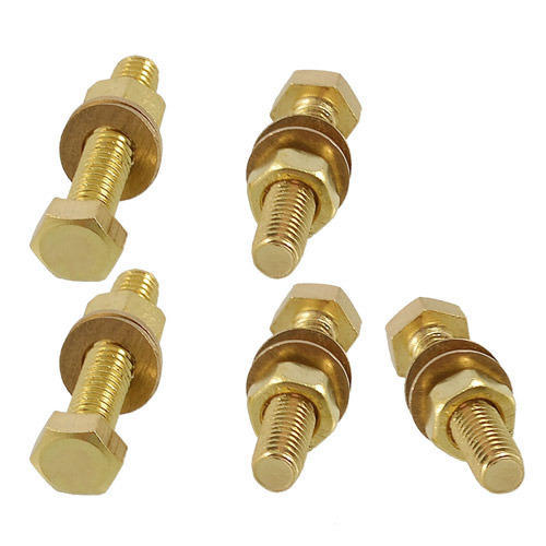 Bhumi Brass & Alloy Brass Nut Bolts Washer M12 X 25 & 30