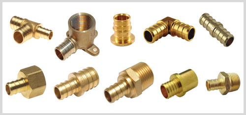 Brass PEX Fittings, Size: 1/4 inch-1 inch