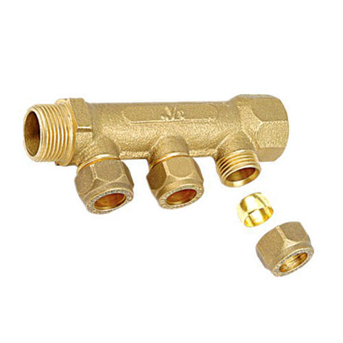 Brass Pex Heating Manifold