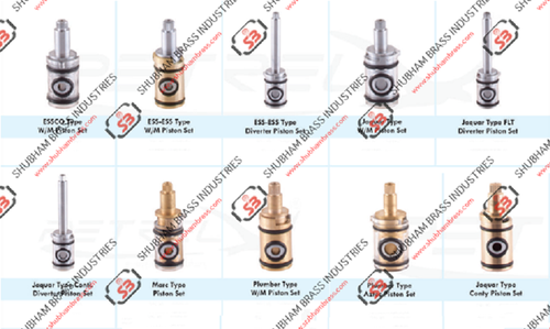 Medium Pressure Brass Piston Fittings, For Water