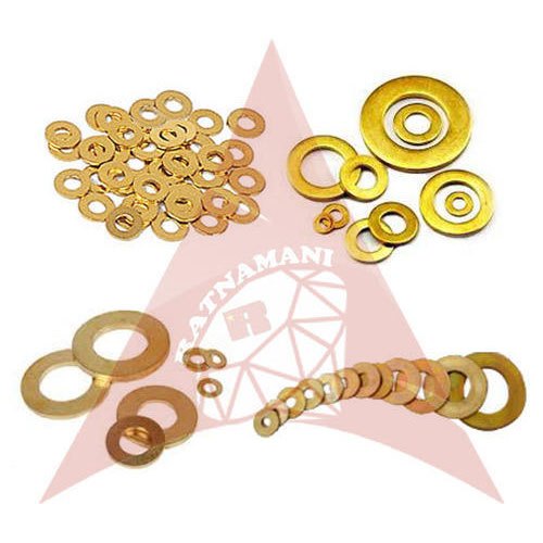 Round Bs 4320 1968 Brass Plain Washer