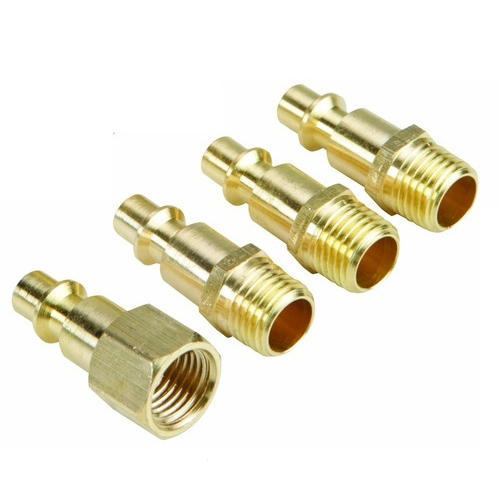 Brass Pneumatic Parts, Brass Finish