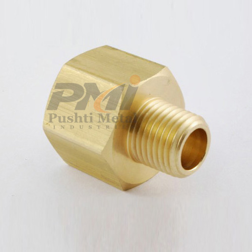 Golden Brass Reducer, For Pipe Fitting