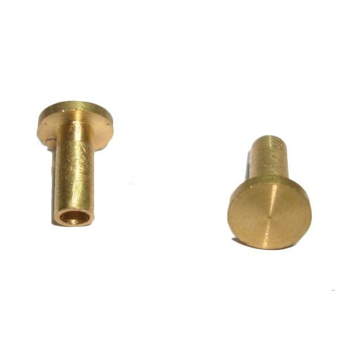 Brass Tubular Rivet, Size: 0.5 Inch