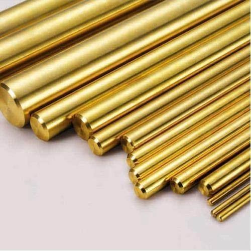 1-4 Inch Cold Rolled Brass Round Extrusion Rod, For Industrial