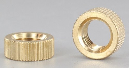 Brass knurling nut