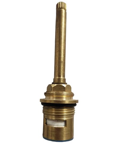 Golden Brass Valve Spindle, For Sanitary Fitting