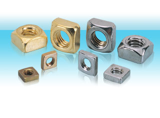 JBI Brass Square Nut, Size: 7mm