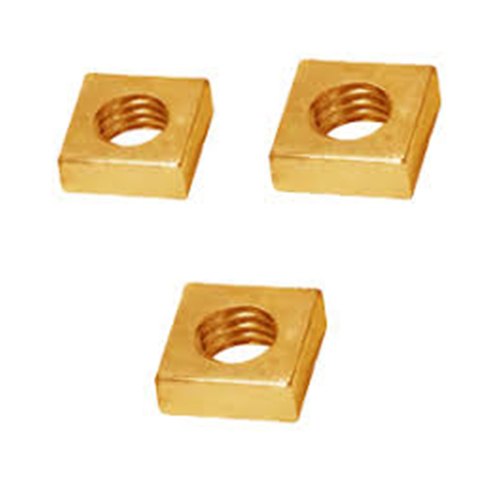 Nut-bolt Combined Hexagonal Brass Square Nut, Size: 10 Mm