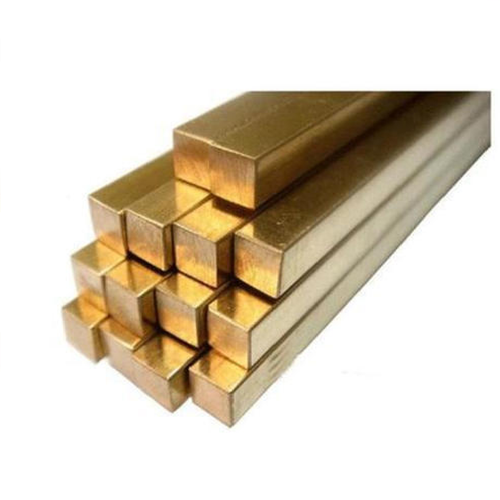 Brass Square Rod, For Industrial, Size: 2inch