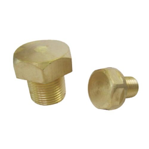 Brass Stopper Plug, For Water Pump, Size: M20