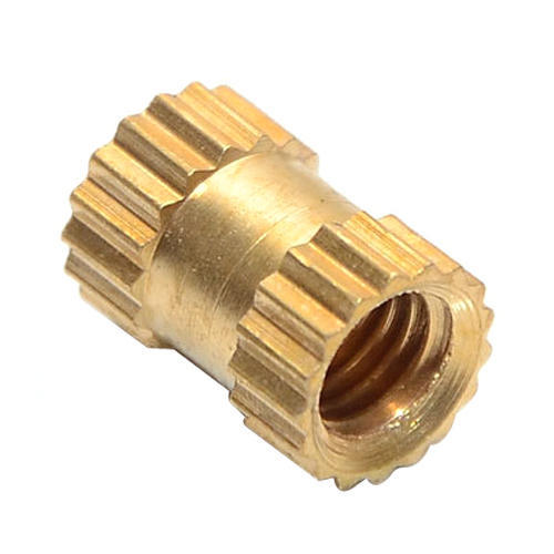 Brass Straight Knurling Insert