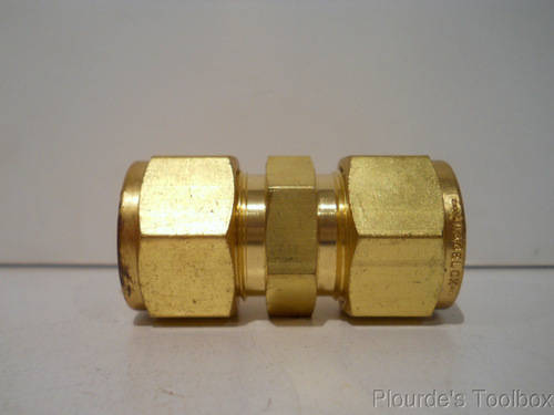 Brass Straight Union, Size: 1/2 inch