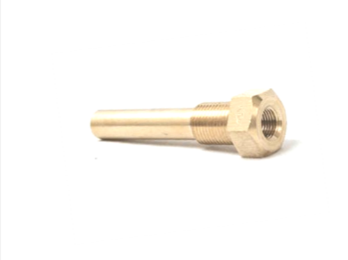 Golden Hexagonal Brass Temperature Bolt, 50 Pcs