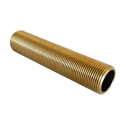 Mamta Industries Cylindrical Brass Threaded Pipe