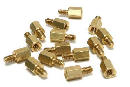 Brass Threaded Spacers