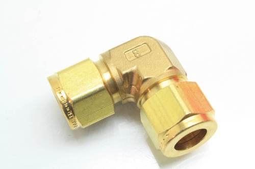 90 degree Threaded Brass Union Elbow