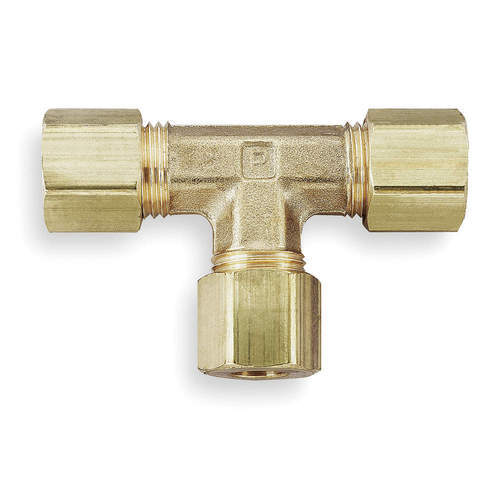 Straight Socketweld Brass Union Tee, For Plumbing Pipe