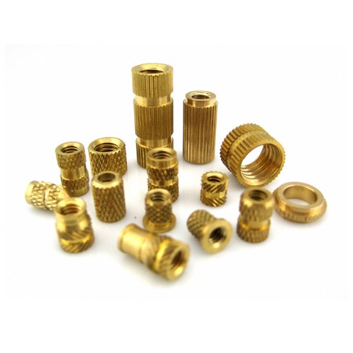 Round Brass Wood Inserts