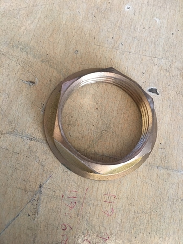 Brass Bonnet Nut