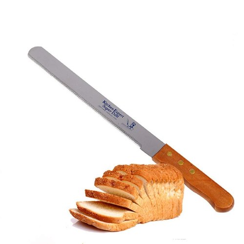 Swadakitch SS and Wooden Bread Cutter Safety Knives, For Kitchen