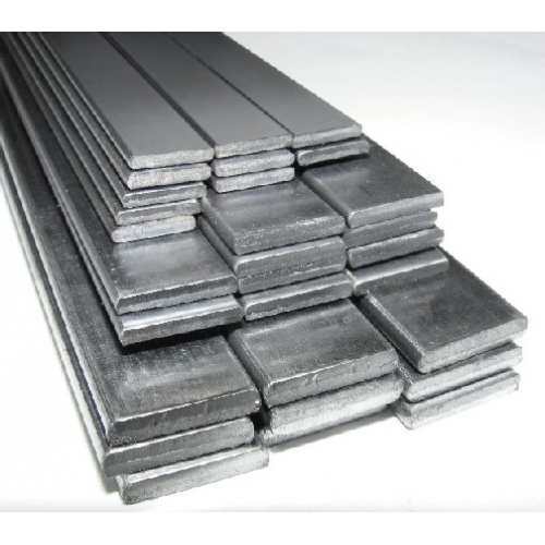 Anealed Bright Steel Flat Bars, Length: 6 m