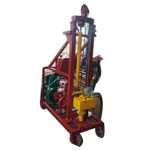 Mild Steel Automatic Borewell Drilling Machine