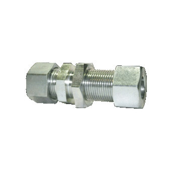 Stainless Steel Bulkhead Connector, for Hydraulic Pipe, Size: 2 Inch
