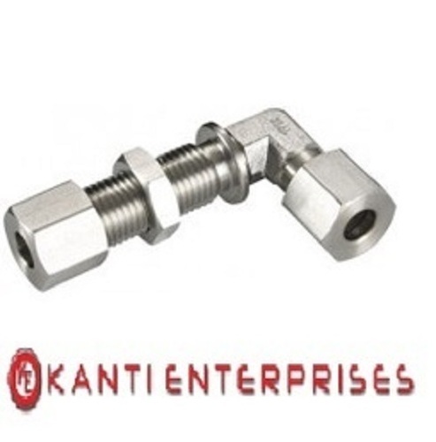 KE SS 304 Bulkhead Elbow (DIN 2353), Size: 2 inch, for Chemical Fertilizer Pipe