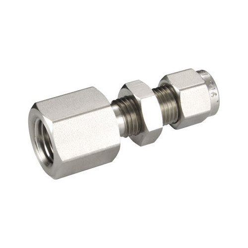 Stainless Steel Bulkhead Female Connector, For Hydraulic Pipe, Size: 3 inch