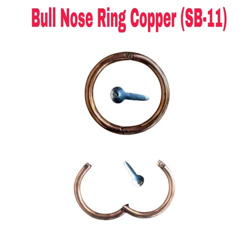 KSHAMA Bull Nose Ring Copper