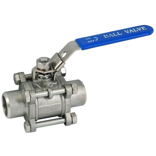 Stainless Steel Screwed Butt Weld Ball Valve, For Industrial