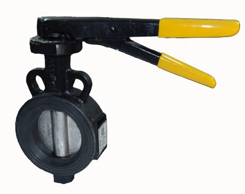 Low Pressure Lever Butterfly Control Valve for Industrial, Size: 3-4 Inch