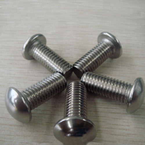 Stainless Steel Silver Button Head Bolt, Size: 2 Inch