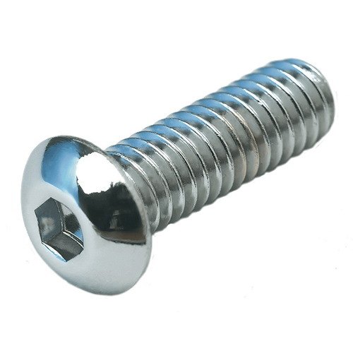 Stainless Steel Button Head Cap Screws, Size: M3 To M10