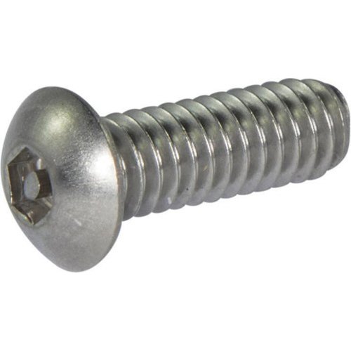 Sarvpar Stainless Steel Button Head Socket Machine Screw, Size: M4-M52